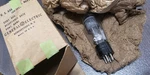 1 X General Electric JAN-3C23 Tube Foil Getter Untested Looks Nos. Fixed Price $10.00.