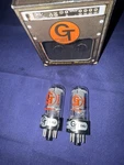 Groove Tubes GT-6V6-RD-R Med Performance Matched Duet/pair. Fixed Price $89.00.