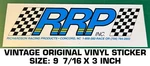 Richardson Racing Products - Vintage Original Vinyl Decal Sticker. Fixed Price $9.40.