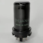 (1) Tested Sylvania 12SJ7 Tube Date Code 0-39 Green Logo Pentode. Fixed Price $7.95.