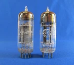 12BH7A Vacuum Tubes Pair Gray Plate Round Getter TV-7 Tested Strong +100%. Fixed Price $26.55.