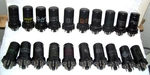 Lot Of (20) Tubes,radio,metal CAN,6SA7GT,RCA,GE,WIZARD,FIRESTONE,SYLVANIA,+. Fixed Price $43.95.