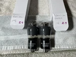 (2) Sylvania Jan Chs 6L6GA Vacuum Tubes Pair Amplitrex Tested 100% Matched. Fixed Price $134.99.