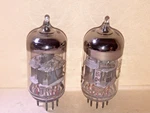 Voshkod Rocket 6H23 6N23P 6922 E88CC Tubes, Matched Pair, Tested, Ussr. Fixed Price $78.00.