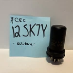 Nos Rca Jan Crc 12SK7Y Vacuum Tube - Old Military Stock. Fixed Price $12.00.