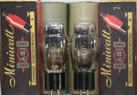 2A3 Tube Pair Nos Nib Visseaux France Black Plate 45 300B Amplifier Valve. Fixed Price $3950.00.