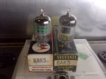 (2) Nos Sylvania / Motorola 6AK5 Vacuum Tubes D&o Getters. Fixed Price $32.50.