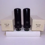 Vacuum Tubes, 1631, Rca, Same As 6L6 W/ 12 Volt Heater, Tested/ Matched. Fixed Price $39.95.