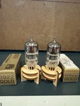 Match Pair Electro Harmonix 6922 E88CC Gold Pin Tubes TV7&MAXI Tested Nos Nib. Fixed Price $75.00.