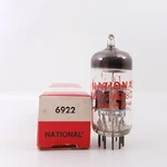 X 6922 E88CC National Brand Tube. Toshiba Production. 1970S. Nos/nib. RCB370. Fixed Price $63.40.