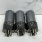 (3) Vintage Smoke Glass 6V6GT/G VT-107A Audio Tubes Rca National Union -untested. Fixed Price $36.00.
