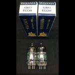 Matched Pair Sylvania 12AT7 ECC81 Black Plate Getter Audio Vacuum Tubes 109542. Fixed Price $31.45.