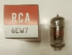 Rca 6EW7 Vacuum Tube New Old Stock (nos) Nib - Lowest $ Free Shipping. Fixed Price $8.55.