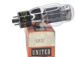 United Electronic Tube 6AS7 Nos Nib Vacuum. Fixed Price $26.08.