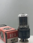 Rca 6X5GT Nos Nib 100/100% Black Plates Bottom D Getter Serious Tubes T874. Fixed Price $14.00.
