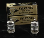 New Qty Nos Sylvania Gold Brand 5725 6AS6W Matched Pair Grey Plates Getter. Fixed Price $59.83.
