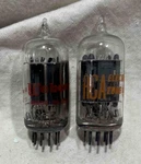 Pair Of Rca Clear Top Side Getter 12AU7A Tubes Matched, Balanced & Strong. Fixed Price $34.99.