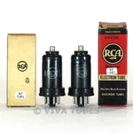True Nos Nib Matched Pair Rca Usa USN-CRC-6K8/VT-167 Metal Vacuum Tubes 100+%. Fixed Price $24.95.
