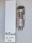 NL-6014/C1K National Vacuum Tube, Untested But Guaranteed Will Combine Ship. Fixed Price $19.95.