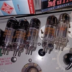 TV7D/U Retest , QTY(5)= 1955 Raytheon Jan-jrp 6X4W 6202 Black Plates. Fixed Price $49.95.