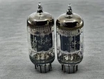 (2) JG-5814A 12AU7 Mil-spec Tubes 3X Micas Horseshoe Getters Tests Nos. Fixed Price $34.99.