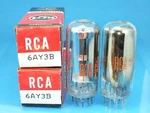 Rca 6AY3 Tube Nos Nib 1967 Valvola Hre Valve Pair !. Fixed Price $6.98.