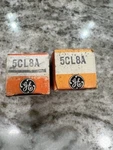 General Electric Electronic Tubes 5CL8A Set Of 2 Nos. Fixed Price $9.00.