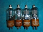 (4) 3B24W Tubes F/ Ham Radio Transmitter - G.e. And Raytheon TV7 Tested Good. Fixed Price $24.99.