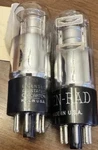 Pair Nos 1C5GT VT125 Power Amplifier Pentode Audio Vacuum Tubes. Fixed Price $40.00.