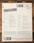 Altec Model 438C Amplifier Service Manual *original*. Fixed Price $19.97.