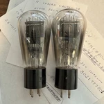 2EA Rca Radiotron UX-245 Engraved Base Globe Vacuum Tube New. Fixed Price $999.95.