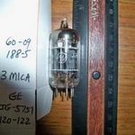 Strong 1960 3 Mica Gray Plate Getter JG-5751 Tube With Support Rods. Fixed Price $27.99.