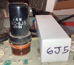 Rca Jan CRC-6J5 VT-94 Vacuum Tube Tested On TV-7D/U Tester. Fixed Price $8.50.