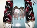 Pair Nos Vintage Tubes Ruby 12AXACZ 12AX7AC5 Good TV-7 A/u. Fixed Price $38.00.