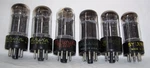 Lot Of (6) Sylvania-made Tubes,radio,twin TRIODE,6BL7,6BX7GT,6BL7GTA. Fixed Price $20.95.