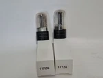 2 Sylvania 117Z6GT Vintage Electron Vacuum Tubes. Fixed Price $14.00.
