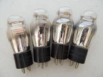 Lot Of 4 Arcturus Type 26 Tubes: Directly Heated Triode Amplifiers. Fixed Price $34.50.