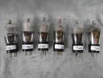 6 Rca Philco C-324 224 Type Globe St Tubes Lot. Fixed Price $39.99.