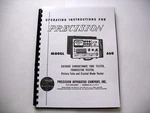 Manual: Precision Paco 660 Tube Tester Instructions Schematic Data & More!. Fixed Price $16.45.