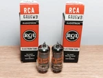 Pair Matched Nos 6AU6WB Rca EF94 Mic General Electric Co. Usa Made. Fixed Price $40.00.
