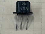 2N78A Germanium Transistor. Fixed Price $5.00.