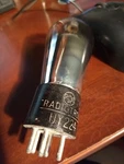 1 Vintage Rca UY224 Used Engraved Base Globe Vacuum Tube Tested Audio Radio. Fixed Price $6.98.