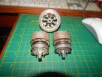 Ea Used Eimac 4X150A Power Tubes JAN-7034 & Johnson 124-116 Socket For KWS-1. Fixed Price $89.95.