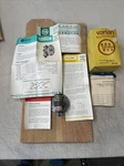 Varian Reflex Klystron VA-221C 6.955 7.255 Ghz New Old Stock + Box Papers. Fixed Price $89.99.