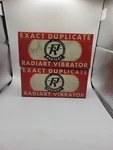 Radiart Vibrator Boxes Only. 5320P 5334 Shelf Display Automotive Radio Movie. Fixed Price $28.99.