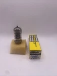 Sylvania 6U8A Vacuum Tube Square Plates Halo Getter Tests Strong Vintage Usa. Fixed Price $14.99.