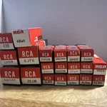 Vintage Rca Radiotron Electron Tv/radio Tubes. Lot Of 20 Nib Untested. Fixed Price $54.99.