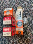 Rca And Ge 6FM8 Vacuum Tube N.o.s.. Fixed Price $5.75.