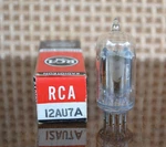 Rca 12AU7 Vacuum Tube Clear Top W/ Box Nice Balance Tests Nos On TV7 D/u. Fixed Price $11.50.