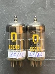 Balanced Pair Vintage Tube Rft ECC83/12AX7 'old Version "1" 1960'S - Nos. Fixed Price $250.00.